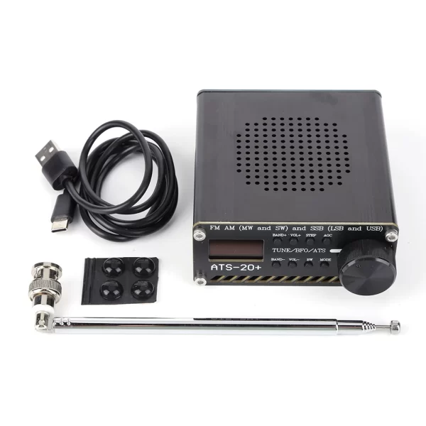SI4732 ATS-20+ ATS20 V2 All Band Radio Receiver FM AM (MW & SW) SSB (LSB & USB) Full Band Receiver Scanner with Antenna for Home - Imagem 7
