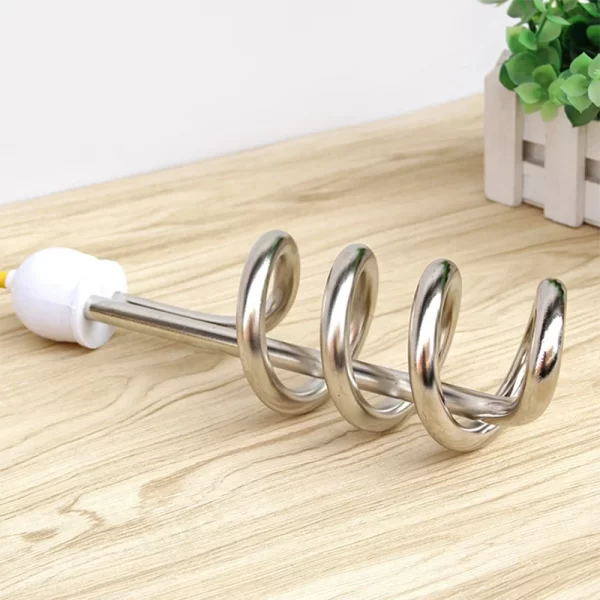 Mini 220V 600W Electric Water Heater Instant Boiling Hot Water Milk Coffee Travel Hotel Portable Stainless Steel Heaters EU Plug - Imagem 5