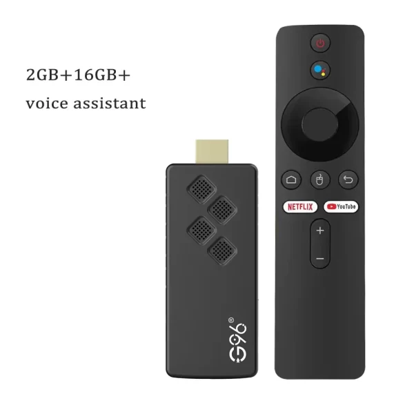 G96 Smart Tv stick Android13.0 Q2 Allwinner H313 BT5.0 Google Voice 4k Dual Wifi Youtube Multi Language Streaming Media Player - Imagem 7