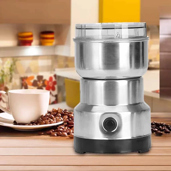Moedor de grãos de café 1 peça, moinho de grãos doméstico, aço inoxidável, grãos ultrafinos, triturador de medicina chinesa, moedor elétrico - Imagem 2