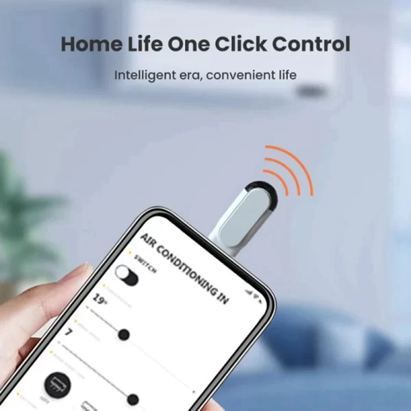 Smartphone Remote Control Type C USB Universal Smart Infrared App Control Wireless Mini Adapter For TV Air Conditioner - Imagem 2
