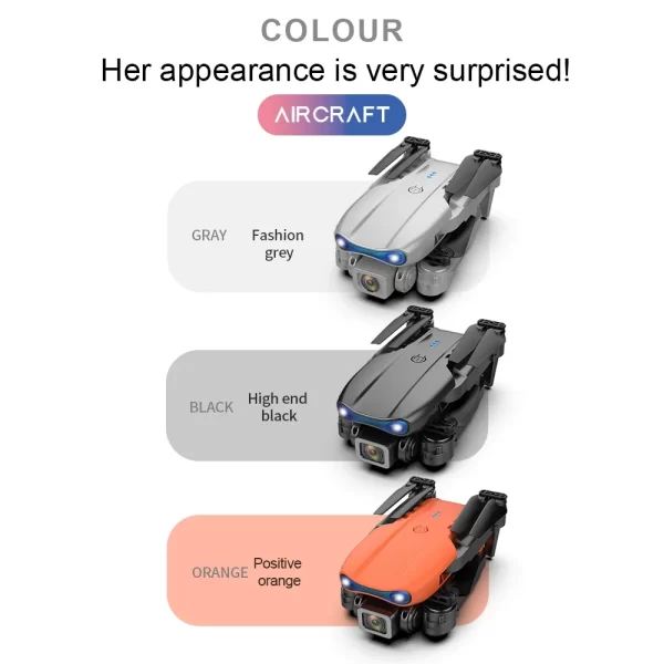QJ E99 K3 Pro HD 4k Drone Dual Camera High Hold Mode Foldable Mini WIFI Aerial Photography RC Quadcopter Toys Helicopter Dron - Imagem 2