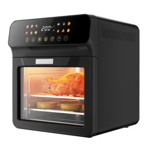 Forno inteligente multifuncional de grande capacidade personalizado, fritadeira de ar quadrada, forno de micro-ondas novo, multifuncional elétrico quadrado