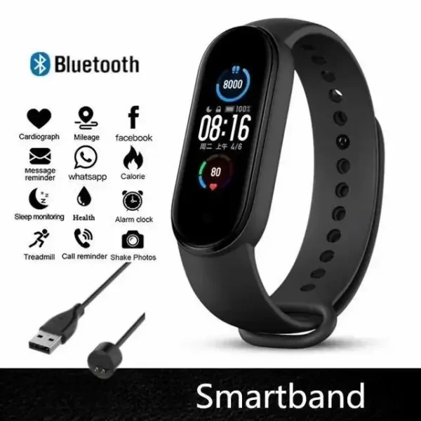 Smartwatch Movement Watch Step Bluetooth Synchronous Phone Information Smartwatch For Men And Women Students - Imagem 10