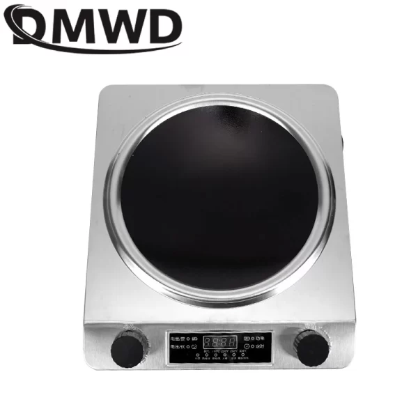 Electric Induction Cooker Waterproof 4500W High Power Concave Stove Hotpot Cooker Intelligent Home Commercial Hot Pot Cookware - Imagem 5