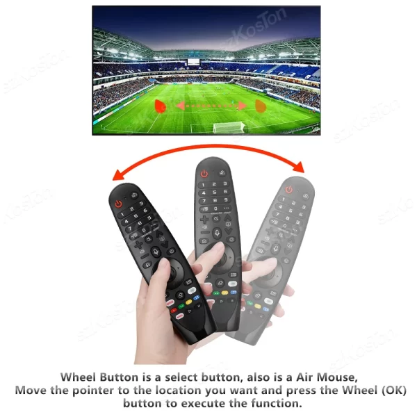 Replacement for LG Magic Remote Control with Pointer Voice Function for LG Smart TV UHD OLED QNED TVs Compatible Netflix Hot Key - Imagem 4
