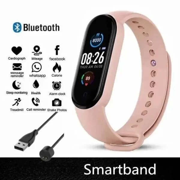 Smartwatch Movement Watch Step Bluetooth Synchronous Phone Information Smartwatch For Men And Women Students - Imagem 7