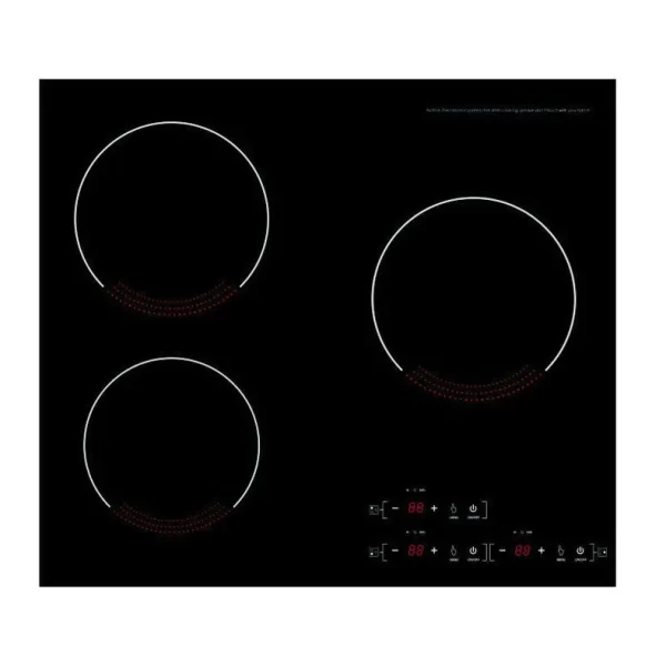 Embedded Cooktop Stove Electric Ceramic Cooker Threer-head Electric Stove Integrated  High Power Ceramic Cooker Hob - Imagem 2