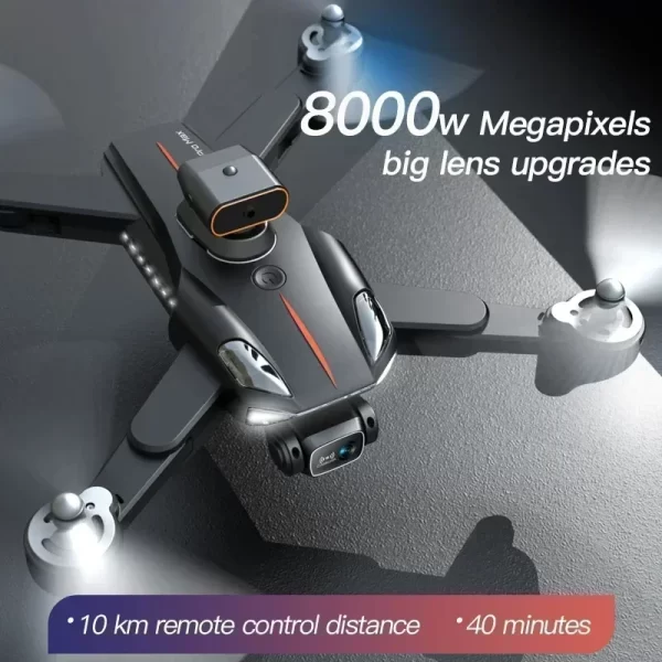 NEW P11 Max RC Drones 8K Professional HD Dual Camera Wifi Four-way Intelligent Obstacle Avoidance Foldable Quadcopter Toys Gifts - Imagem 3