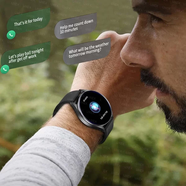 Fashion Smart Watch Plus 1.32" Screen For Men's And Women's Bluetooth Call Arterial Pressure Blood Oxygen Business Watches 2025 - Imagem 6