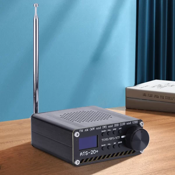 SI4732 ATS-20+ ATS20 V2 All Band Radio Receiver FM AM (MW & SW) SSB (LSB & USB) Full Band Receiver Scanner with Antenna for Home - Imagem 2