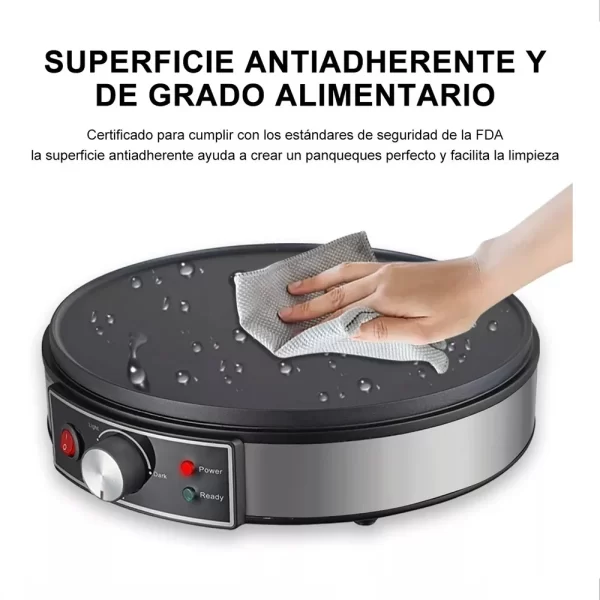 Electric Crepe Maker Machine Pancake Machine With Non-stick Griddle Batter Spreader Crepes Maker 1000W Kitchen Cooking Tools - Imagem 6