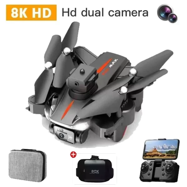 NEW P11 Max RC Drones 8K Professional HD Dual Camera Wifi Four-way Intelligent Obstacle Avoidance Foldable Quadcopter Toys Gifts - Imagem 10