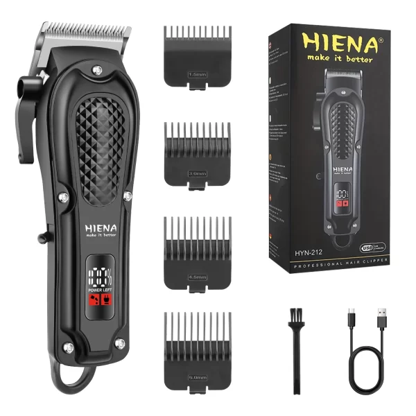 HIENA hair clipper Shaver Professional electric scissors push Barber shop hair trimmers Hair cutting machine trimmer for men - Imagem 10