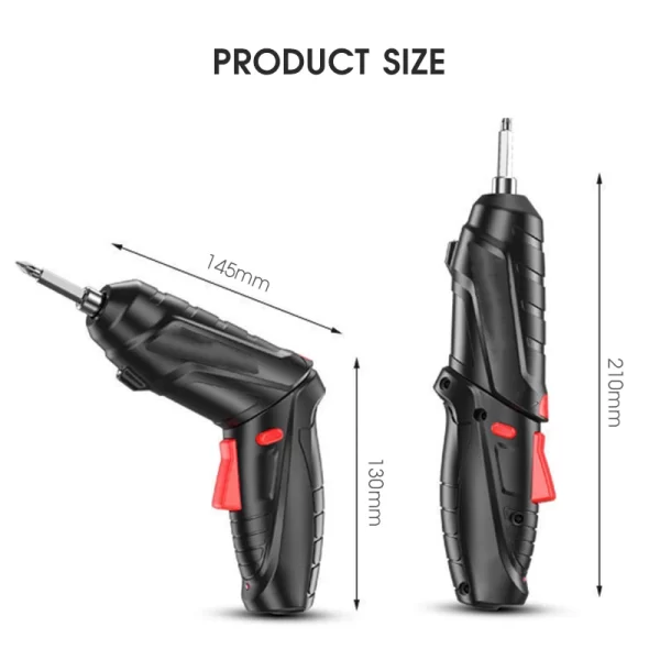 3.6v Power Tools Household Maintenance Repair 500mAh Lithium Battery Mini Household Electric Drill Rotated Cordless Screwdriver - Imagem 5