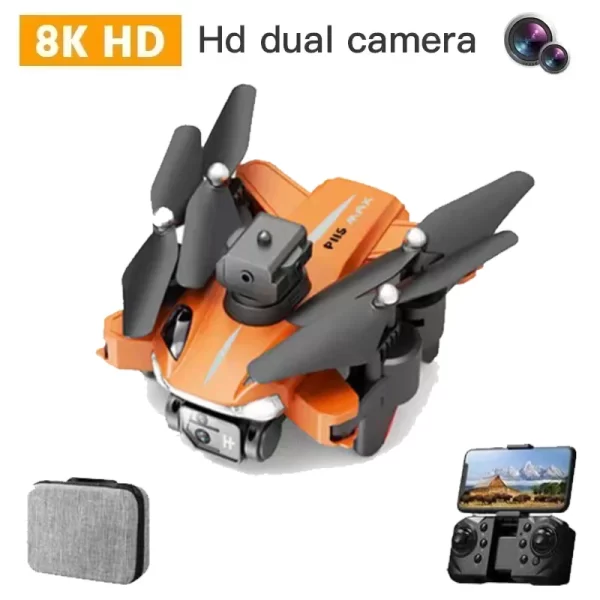 NEW P11 Max RC Drones 8K Professional HD Dual Camera Wifi Four-way Intelligent Obstacle Avoidance Foldable Quadcopter Toys Gifts - Imagem 12