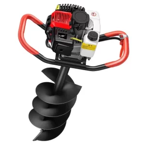 78CC High Power Ground Drilling and Drilling Machine Tree planting digger Gasoline rig Two stroke drilling pile driver 8cm drill