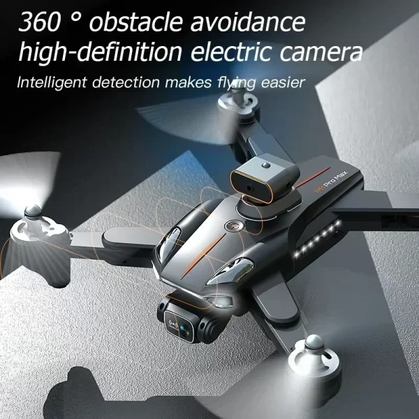 NEW P11 Max RC Drones 8K Professional HD Dual Camera Wifi Four-way Intelligent Obstacle Avoidance Foldable Quadcopter Toys Gifts - Imagem 5