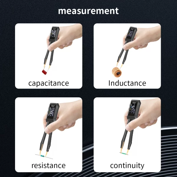 ZOYI ZT-MD1 Multimeter Intelligent Tweezers Lcr Digital Bridge Tester Automatic Measurement Of Resistance Capacitance And Indu - Imagem 3