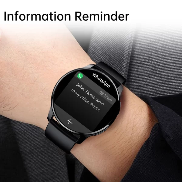 Fashion Smart Watch Plus 1.32" Screen For Men's And Women's Bluetooth Call Arterial Pressure Blood Oxygen Business Watches 2025 - Imagem 4