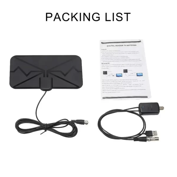 3600 Miles TV Antenna Upgraded Newest HDTV Indoor Digital Amplified TV Antennas - Imagem 4