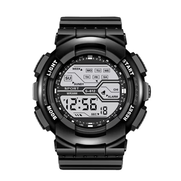 Outdoor Sport Men Watch Multifunction Large Screen LED Electronic Waterproof Luminous Military Digital Wristwatches Reloj Hombre - Imagem 7